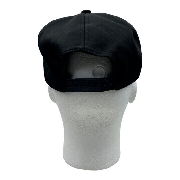 Rocawear Men's Black Monochrome Unstructured Adjustable Snapback Baseball Cap OS - Picture 2 of 10